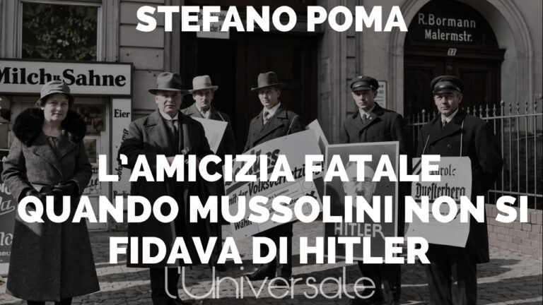 Scopri di più sull'articolo L’amicizia fatale: Quando Mussolini non si fidava di Hitler