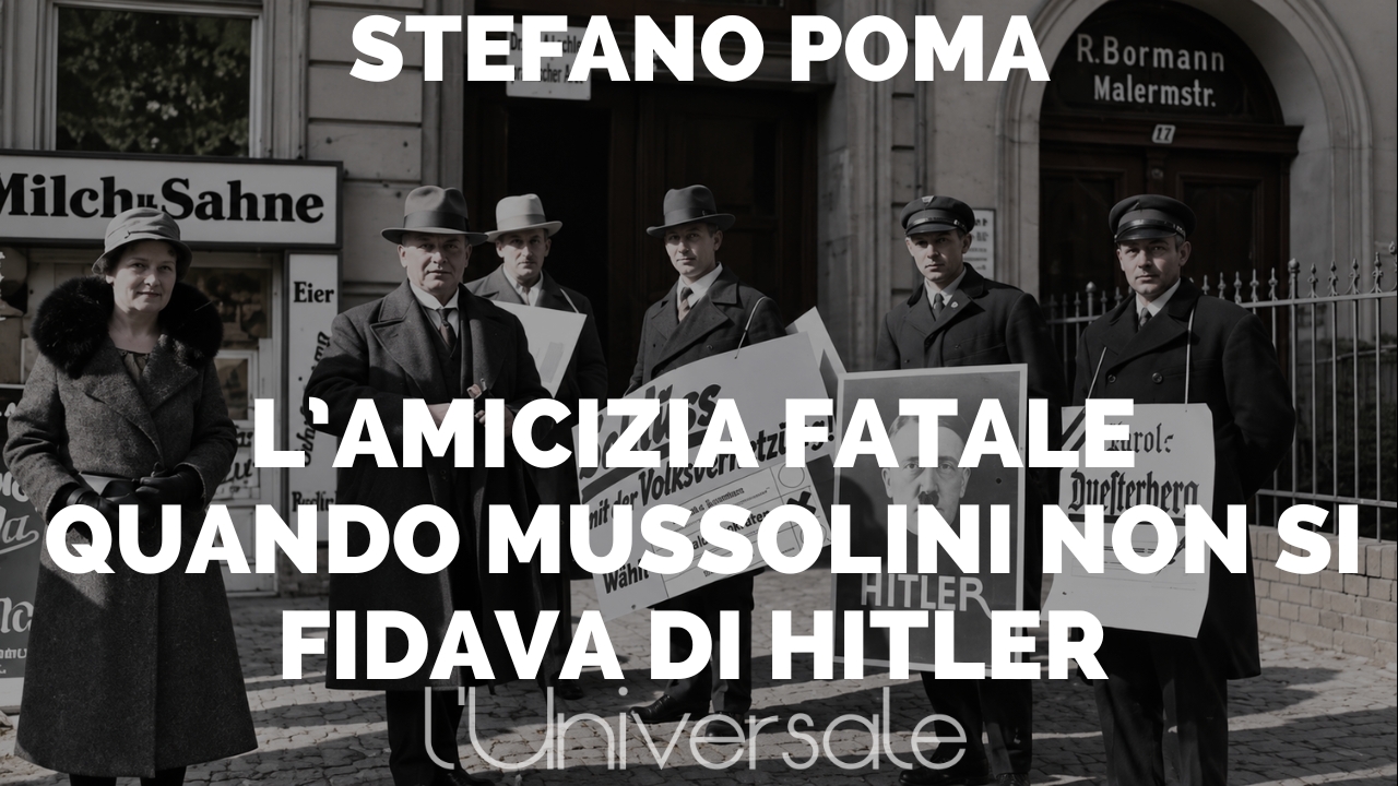 L’amicizia fatale – Quando Mussolini non si fidava di Hitler - di Stefano Poma